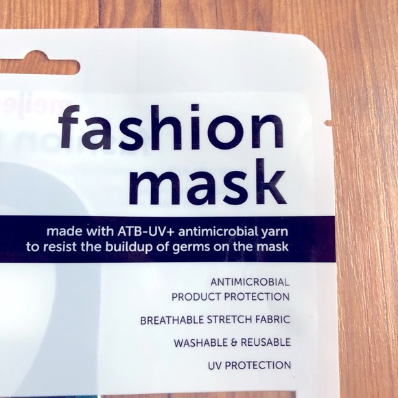 3/$10 NEW ATB-UV+ Face Mask Medium Plaid Green Kids UNISEX - Picture 3 of 12